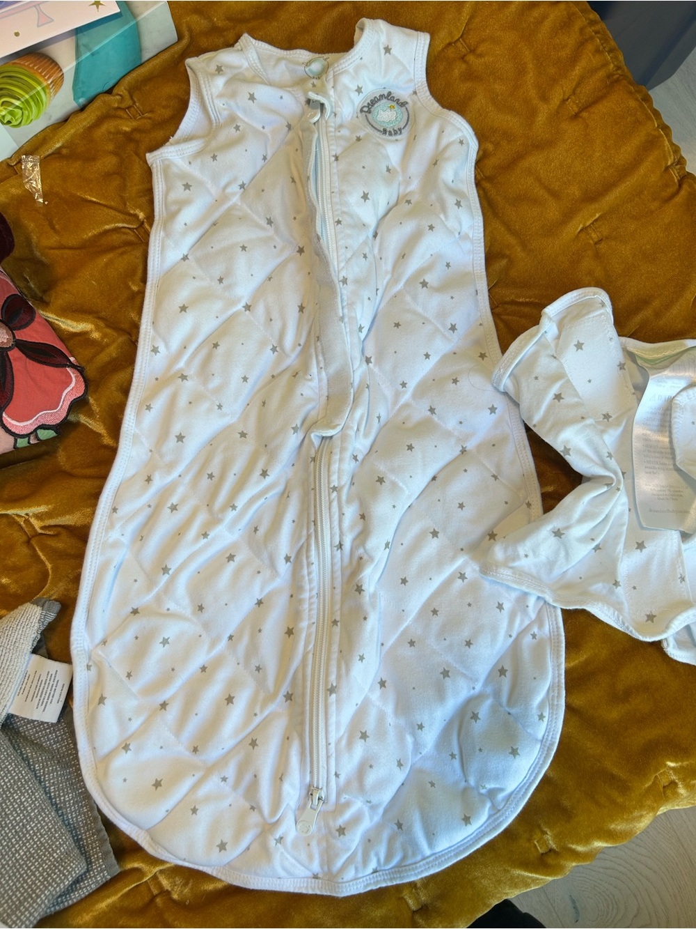 Dreamland Baby sleep sack swaddle 0-6 months - Picture 3 of 5